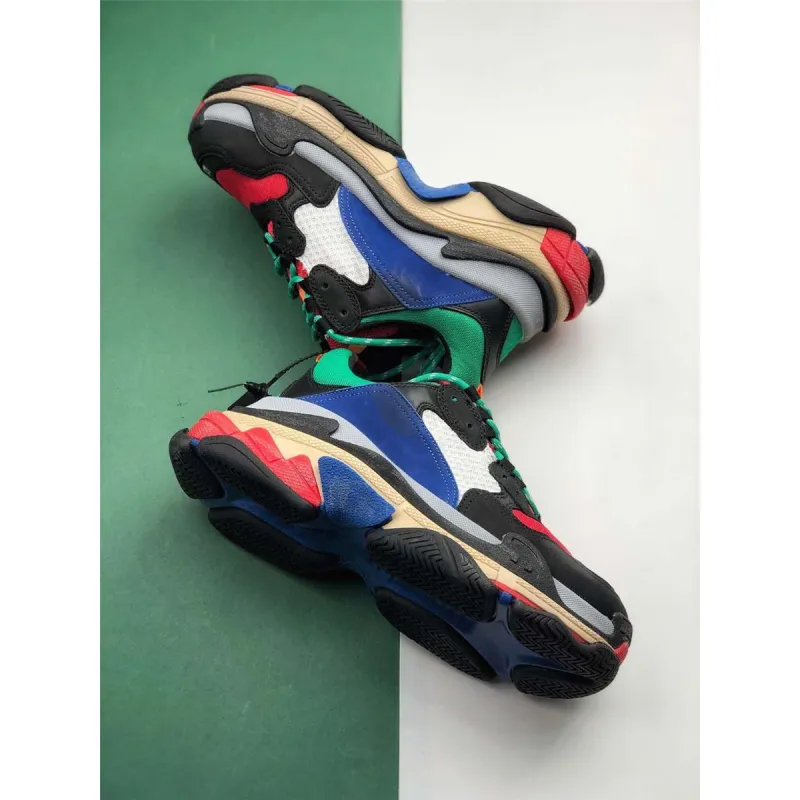 2021 Luxury Platform Ace 17FW men women Triple s Gym Red Blue Triple Black Low Old Dad Vintage Casual shoes Triple-S Sneakers #9130732