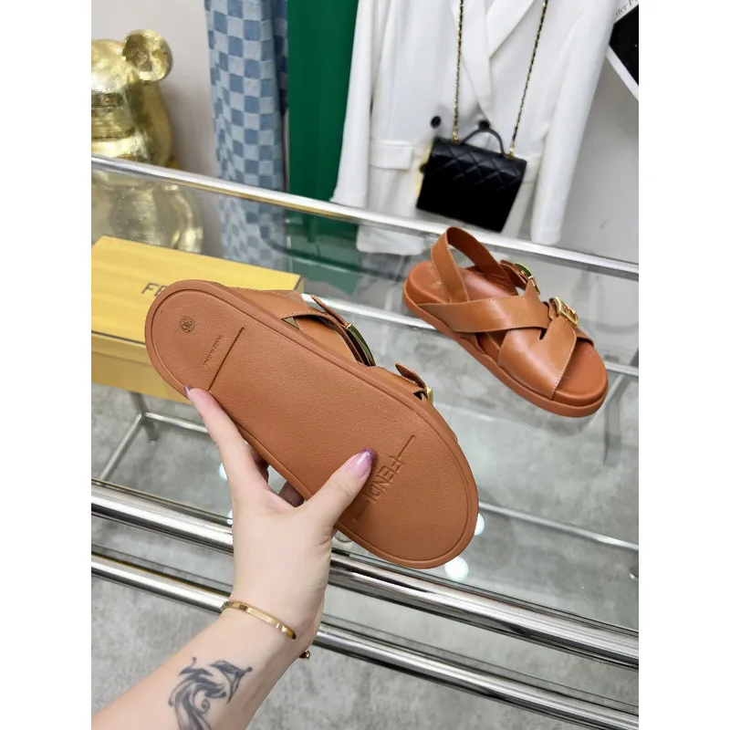 Fendi shoes for Fendi Slippers for men #A52445