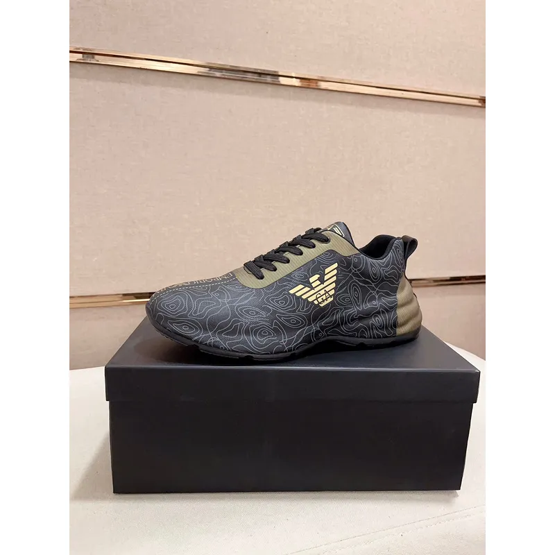 Arm*ni Multi-Tone Sneakers - Fashion & Structured #A48666