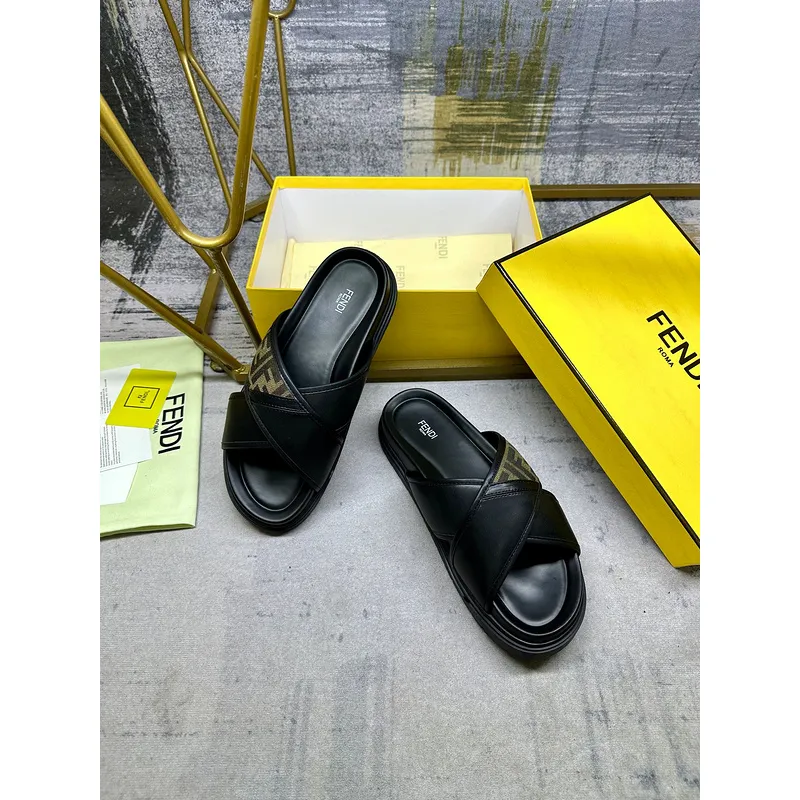 Fendi shoes for Fendi Slippers for men #A50790 Fendi shoes for Fendi Slippers for men #A50790