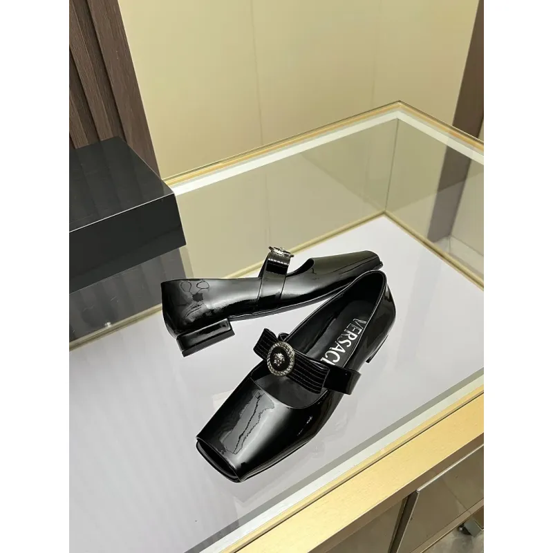Versace shoes for Womens Versace Flats #A64787