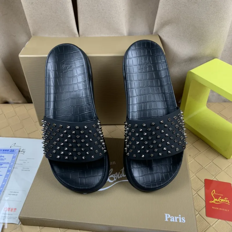 CL Redbottom Shoes for Mens CL Slippers #A36877
