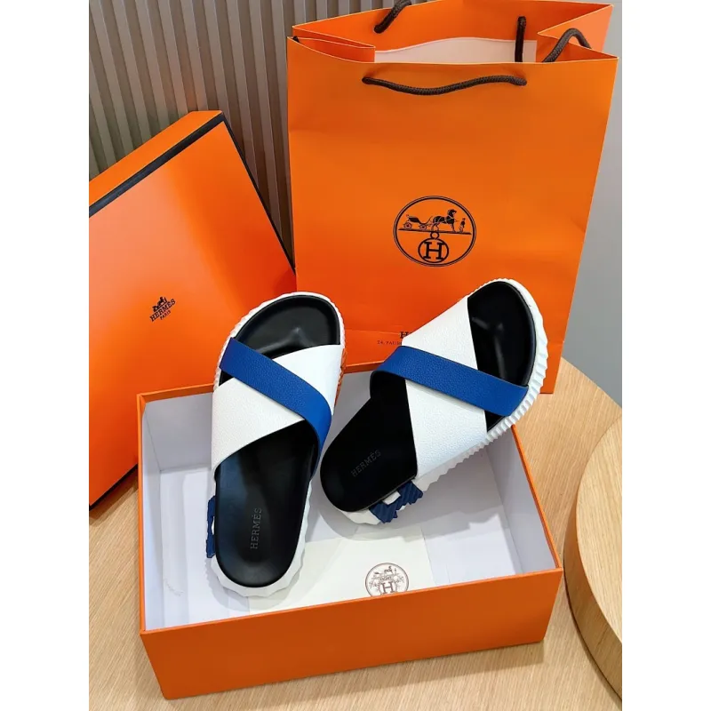 Hermes Slippers Shoes for Men #A63089
