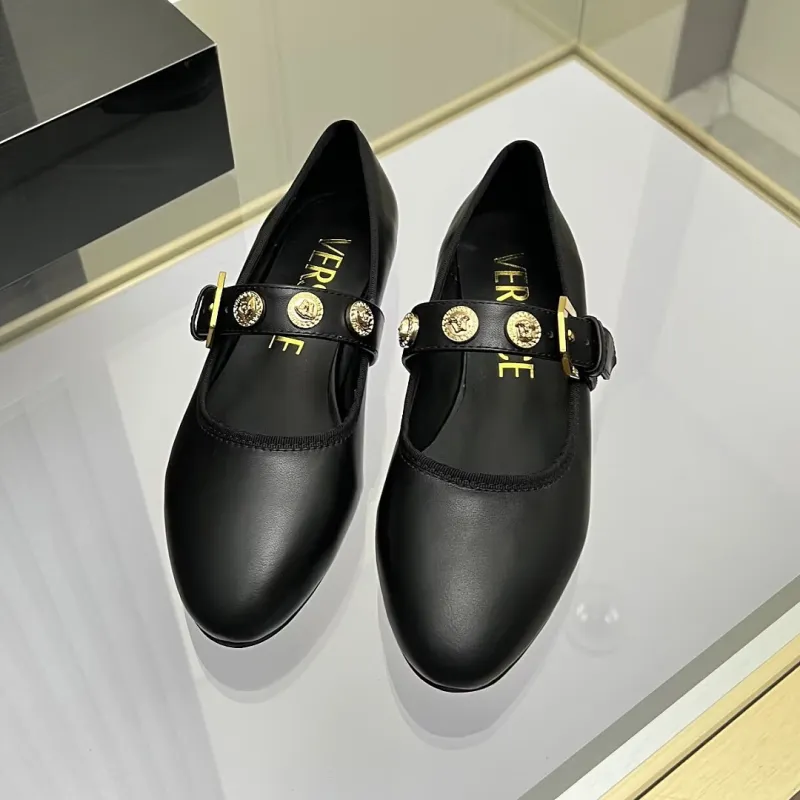 Versace shoes for Womens Versace Flats #A64766