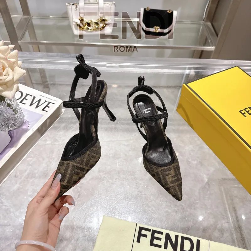 Fendi shoes for Fendi High-heeled shoes for women #A61803 Fendi shoes for Fendi High-heeled shoes for women #A61803