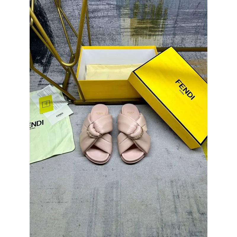Fendi shoes for Fendi slippers for women #A49897