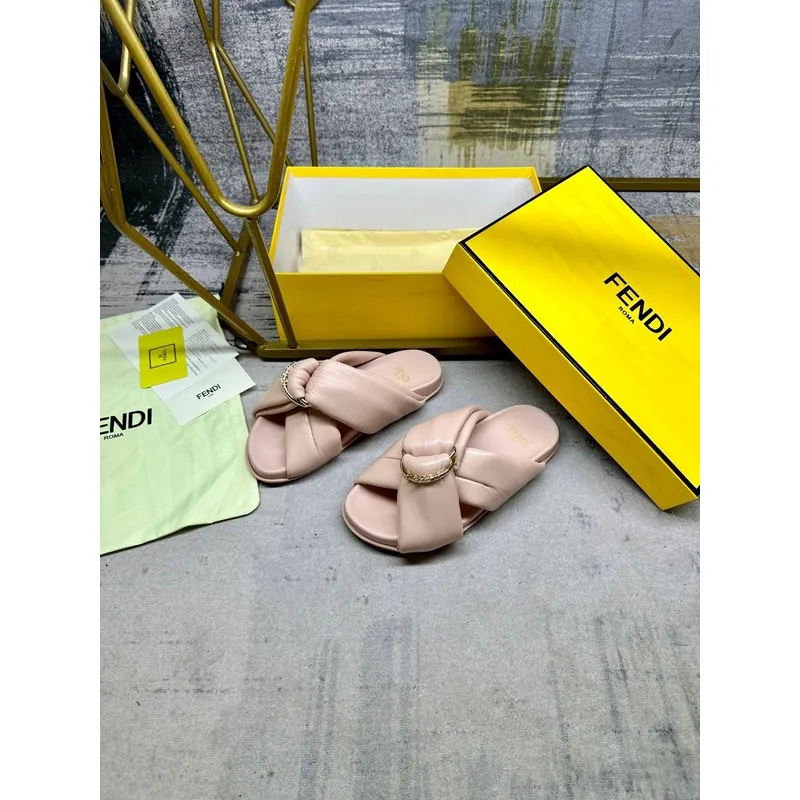 Fendi shoes for Fendi slippers for women #A49897