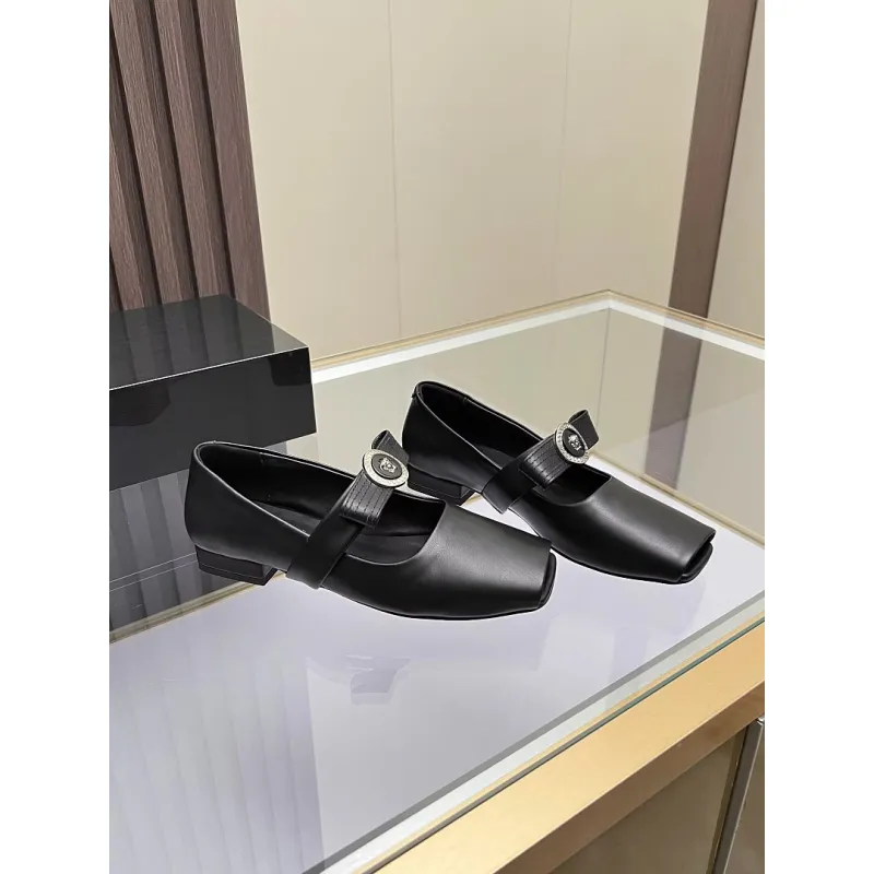 Versace shoes for Womens Versace Flats #A64788