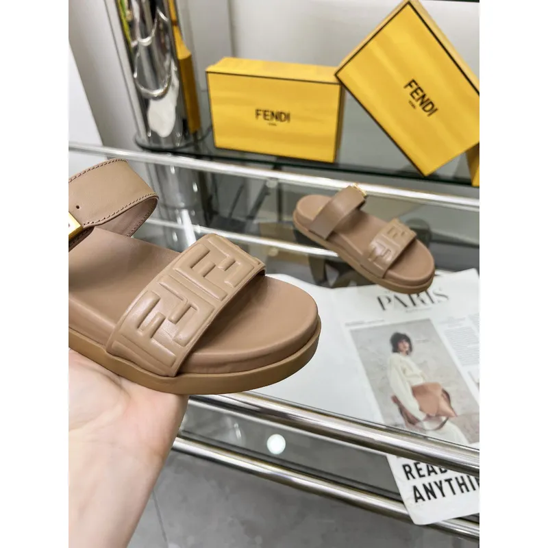 Fendi shoes for Fendi Slippers for men #A52446