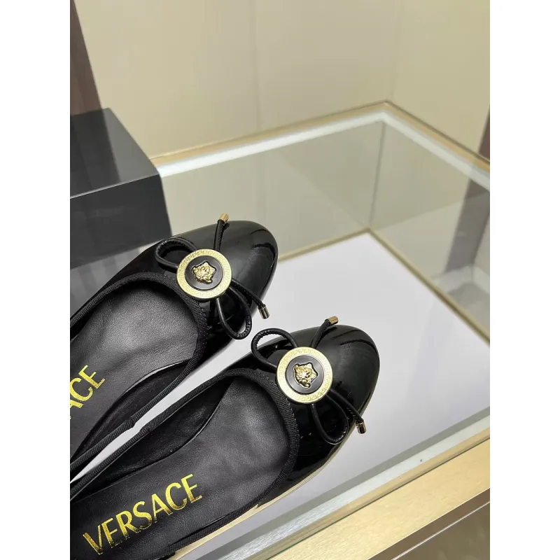 Versace shoes for Womens Versace Flats #A64769