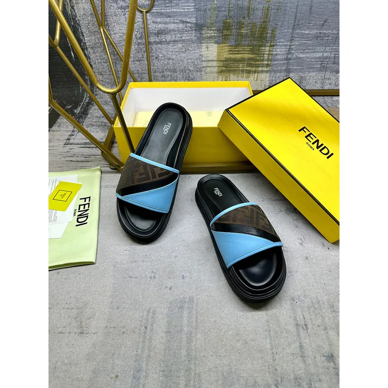 Fendi shoes for Fendi Slippers for men #A50783