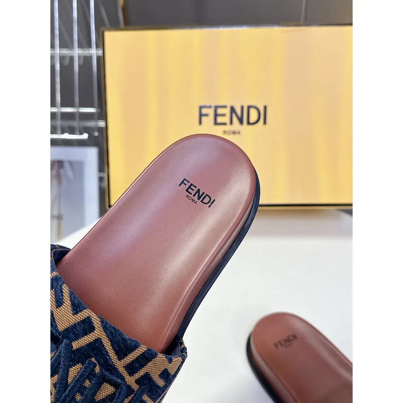 Fendi shoes for Fendi slippers for women #A50190