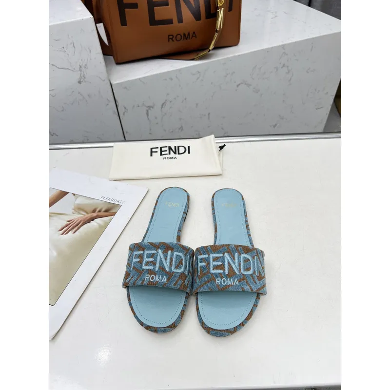 Fendi shoes for Fendi slippers for women #A50750