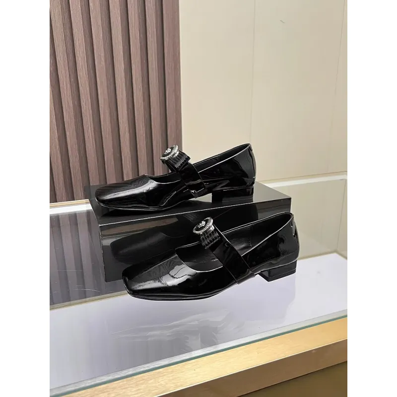 Versace shoes for Womens Versace Flats #A64794