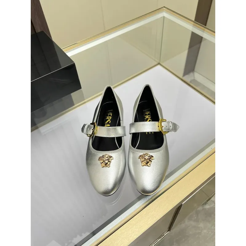 Versace shoes for Womens Versace Flats #A64771