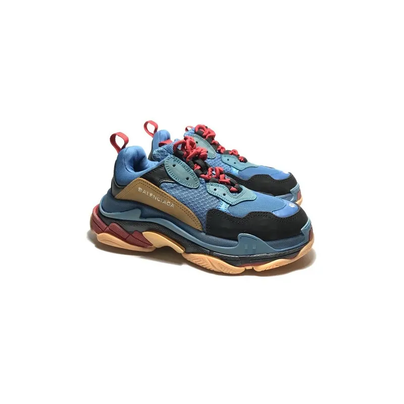 Balenciaga Unisex Shoes combination sole dirty old style Sneaker #9120083