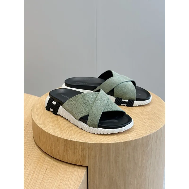 Hermes Slippers Shoes for Men #A63086