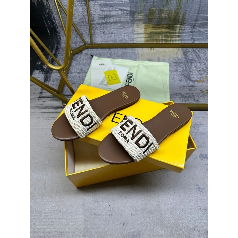 Fendi shoes for Fendi slippers for women #A37397