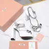 Miu Miu Shoes for MIUMIU High-heeled shoes for women Heel height:12cm #A61178