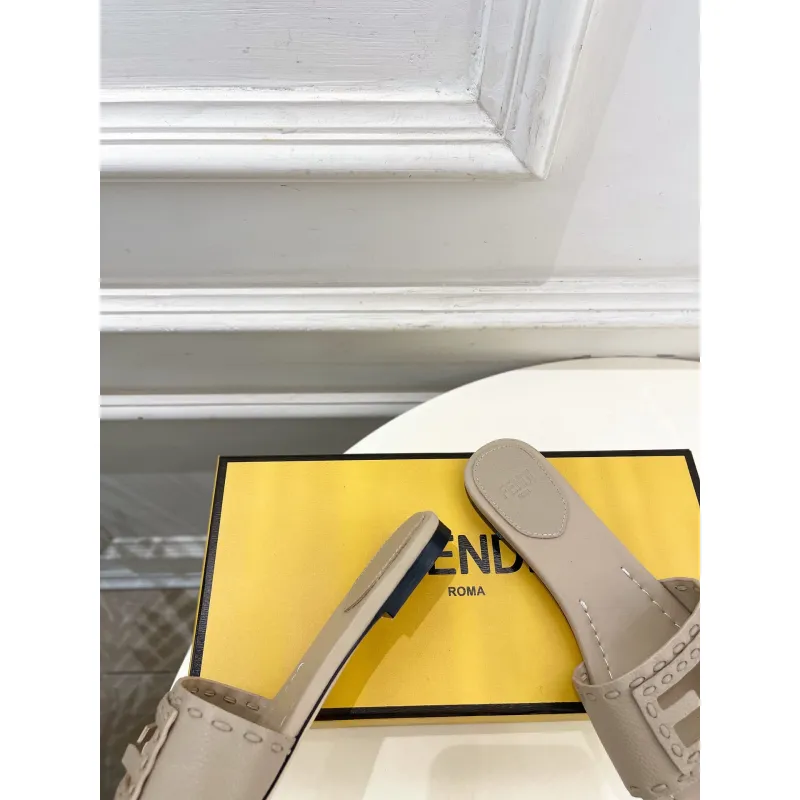Fendi shoes for Fendi slippers for women #A65237