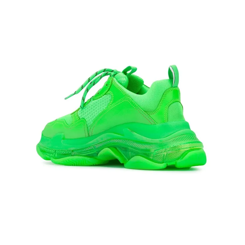 Balenciaga Unisex Shoes 1:1 best quality 19SS Triples green air cushion shoes #9121718 Balenciaga Unisex Shoes 1:1 best quality 19SS Triples green air cushion shoes #9121718