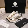 Chanel Metallic  Accent Couples Sneakers #A54341