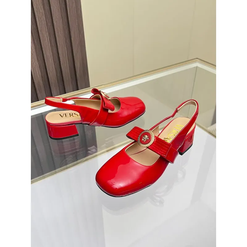 Versace shoes for Womens Versace Flats #A64797