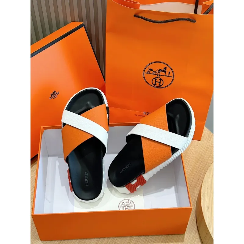 Hermes Slippers Shoes for Men #A63087
