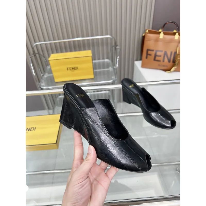 Fendi shoes for Fendi High-heeled shoes for women #A52456