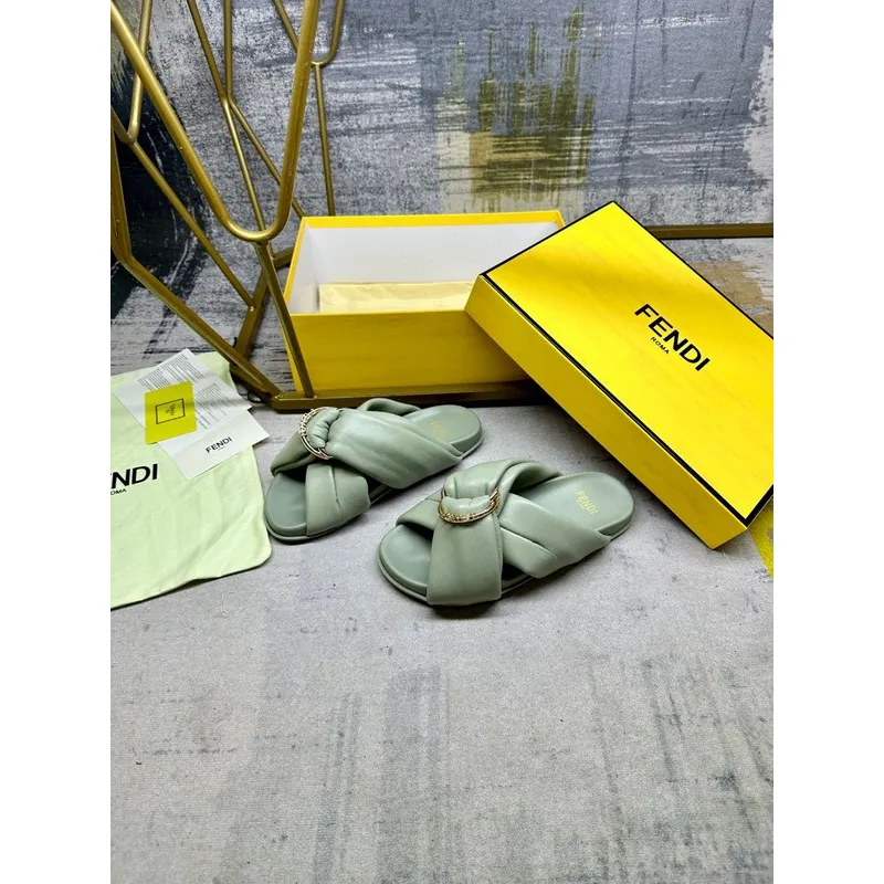 Fendi shoes for Fendi slippers for women #A49898