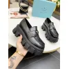 Prada Unisex Shoes Casual height increasing leather shoes #A39524