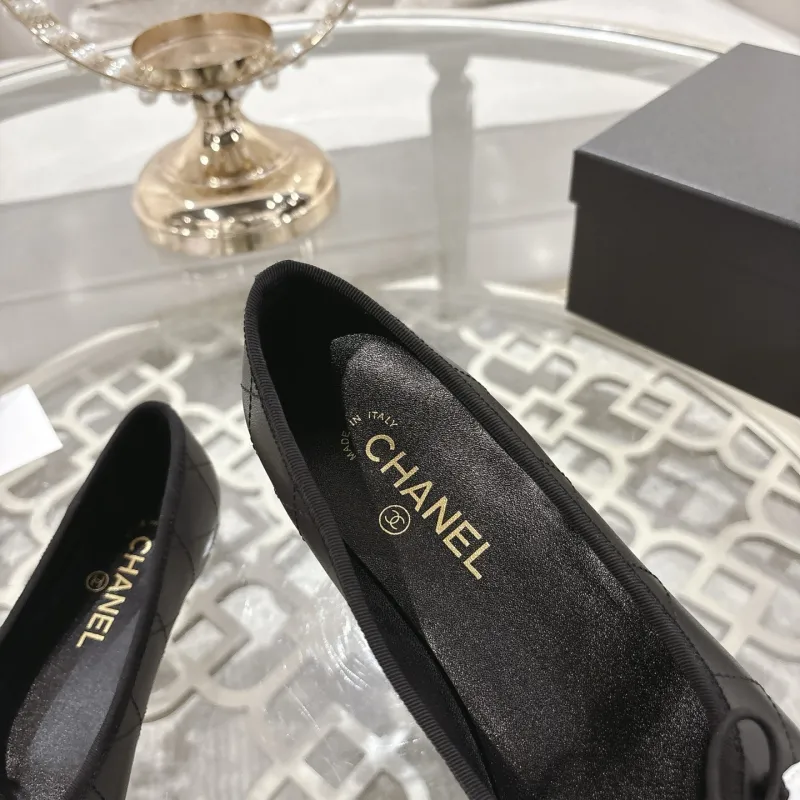 Chanel  Ballet Flats with Logo For Women #A54799