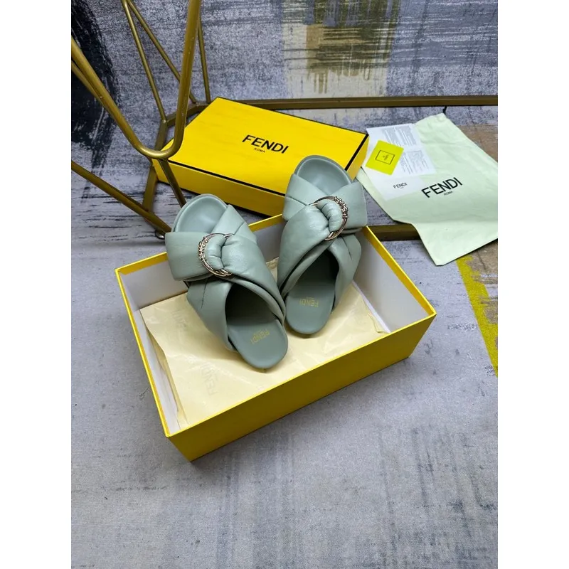 Fendi shoes for Fendi slippers for women #A49898
