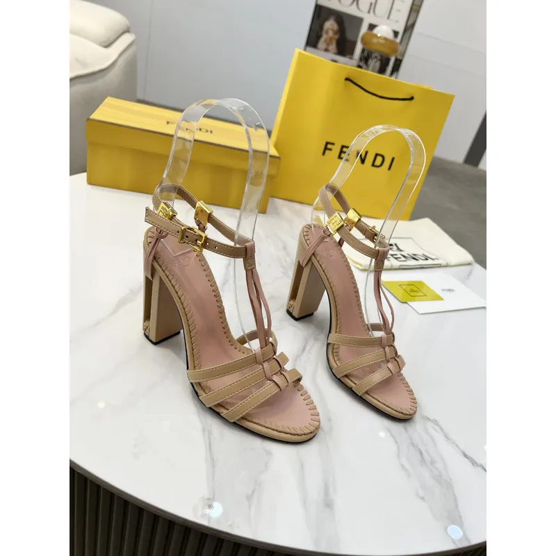 Fendi shoes for Fendi High-heeled shoes for women #A49597