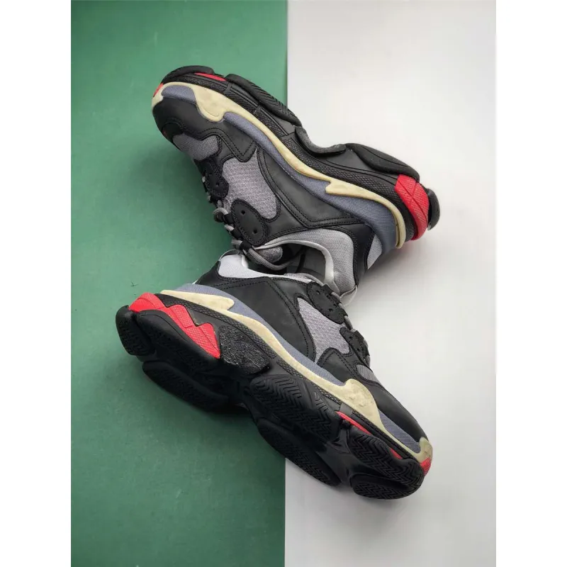 2021 Luxury Platform Ace 17FW men women Triple s Gym Red Blue Triple Black Low Old Dad Vintage Casual shoes Triple-S Sneakers #9130732