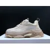 New Balenciaga 17FW Triple S Sneakers Mens Women Casual Shoes Triple S Clear Sole White Green Black Red Rainbow Sports Outdoor Dad Shoe #9875178
