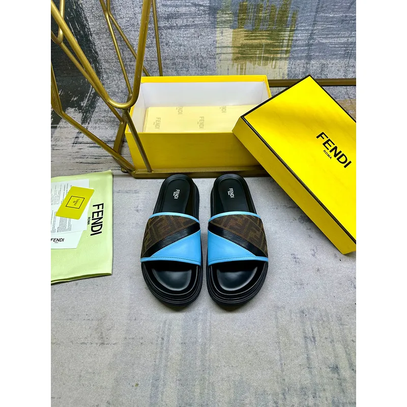Fendi shoes for Fendi Slippers for men #A50783