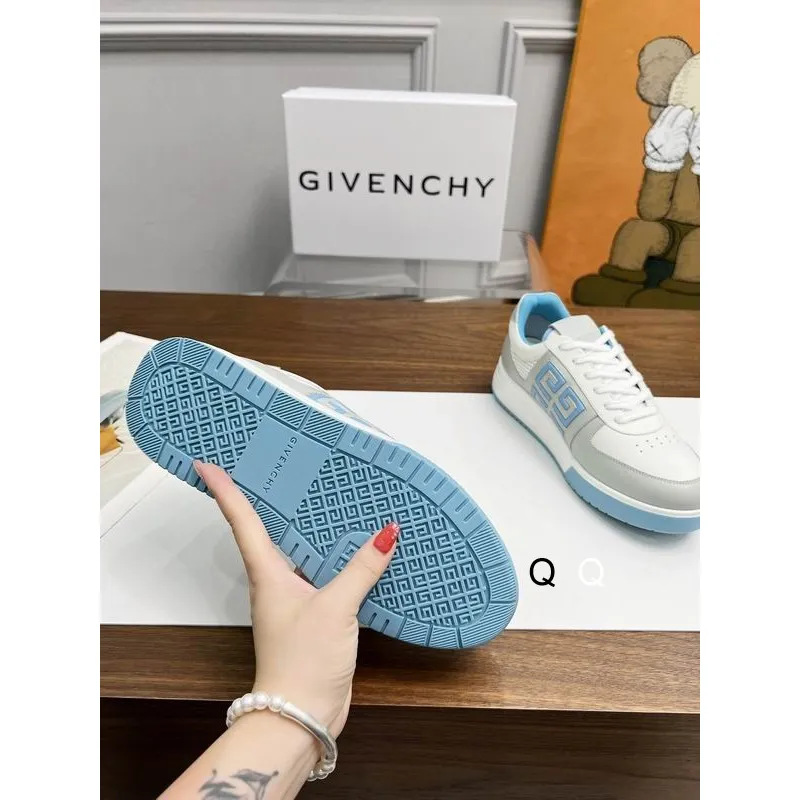 Givenchy Shoes for Mens Givenchy Sneakers Black/White/Blue #A60627