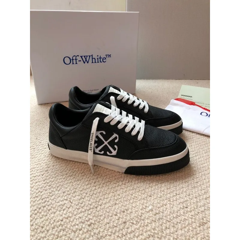 Off-White shoes Men Women Black Sneakers #A37864