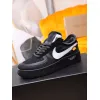 Nike x OFF-WHITE Air Force 1 shoes High Quality Black #999928119