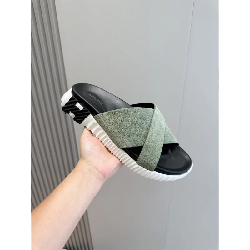 Hermes Slippers Shoes for Men #A63086
