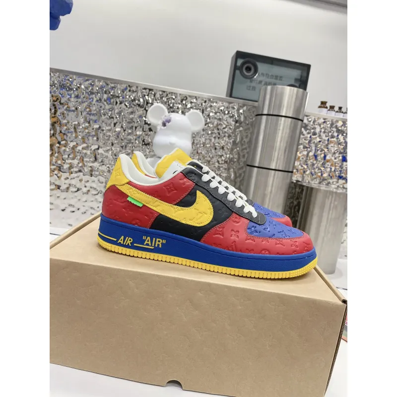 Louis Vuitton x Nike Air Force 1 shoes High Quality 9 Colors Sizes 35-45 #999928124 Louis Vuitton x Nike Air Force 1 shoes High Quality 9 Colors Sizes 35-45 #999928124