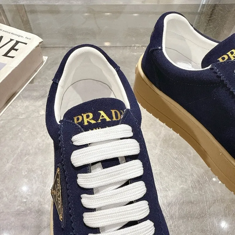 Top Prada Shoes for Womens Prada Sneakers Navy Blue 35-41 Size #A53001