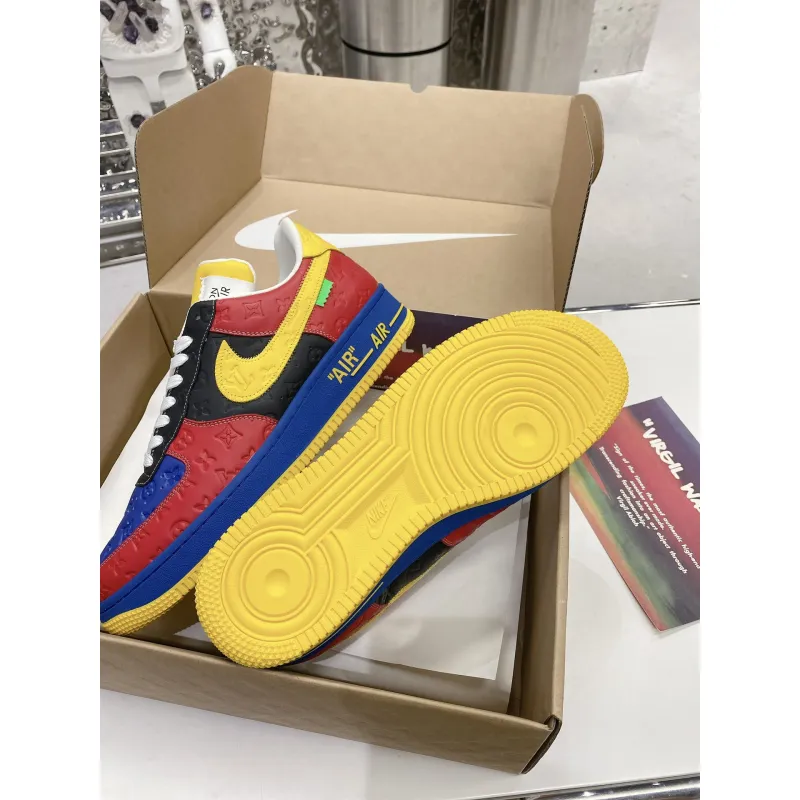Louis Vuitton x Nike Air Force 1 shoes High Quality 9 Colors Sizes 35-45 #999928124 Louis Vuitton x Nike Air Force 1 shoes High Quality 9 Colors Sizes 35-45 #999928124