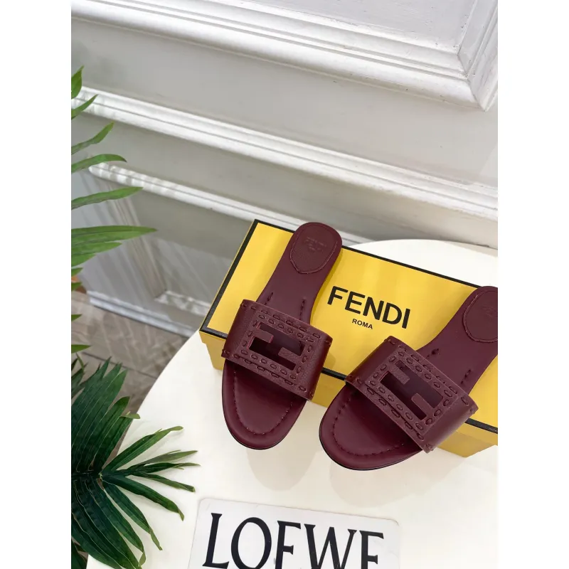 Fendi shoes for Fendi slippers for women #A65240