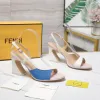 Fendi shoes for Fendi High-heeled shoes for women Heel height:9.5cm #A61169