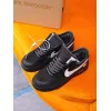 Nike x OFF-WHITE Air Force 1 shoes High Quality Black #999928119