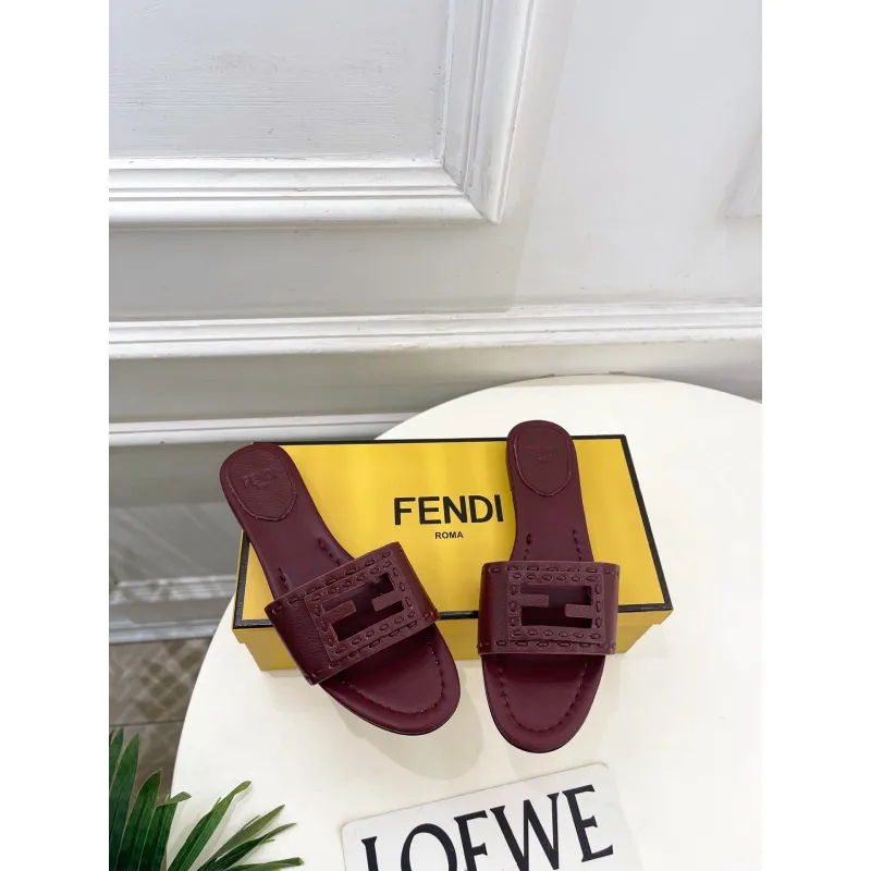 Fendi shoes for Fendi slippers for women #A65240