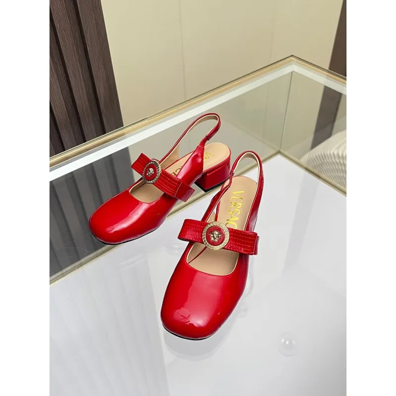 Versace shoes for Womens Versace Flats #A64797