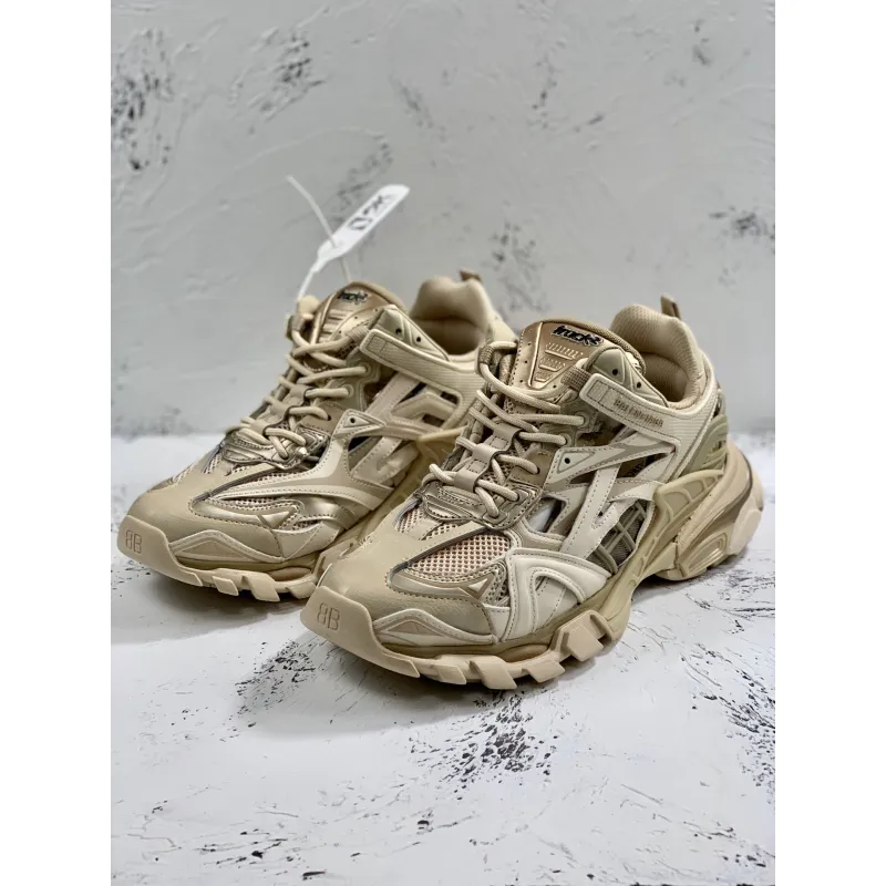 Balenciaga Sneakers Track 2.0 Balenciaga Unisex Shoes Gold #999900987 Balenciaga Sneakers Track 2.0 Balenciaga Unisex Shoes Gold #999900987